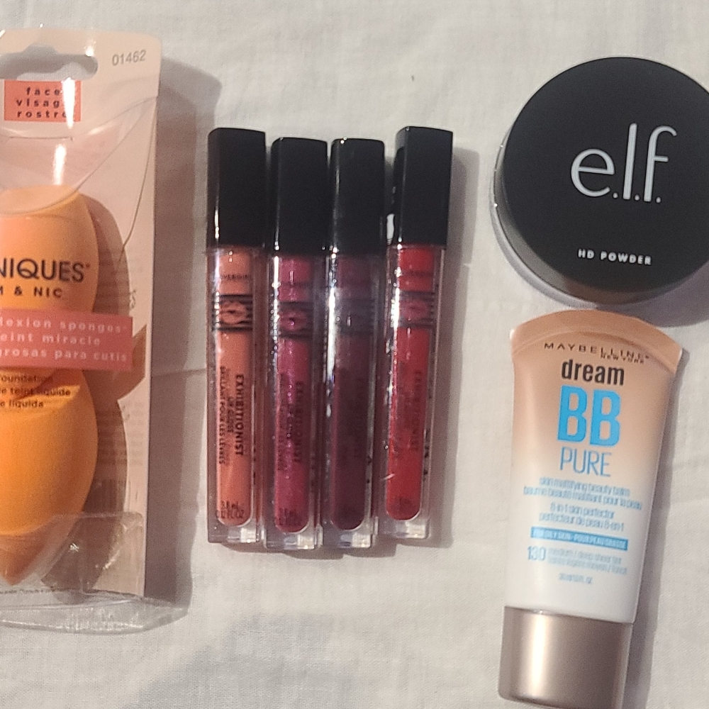 E.l.f HD powder/dream BB pure/real techniques/